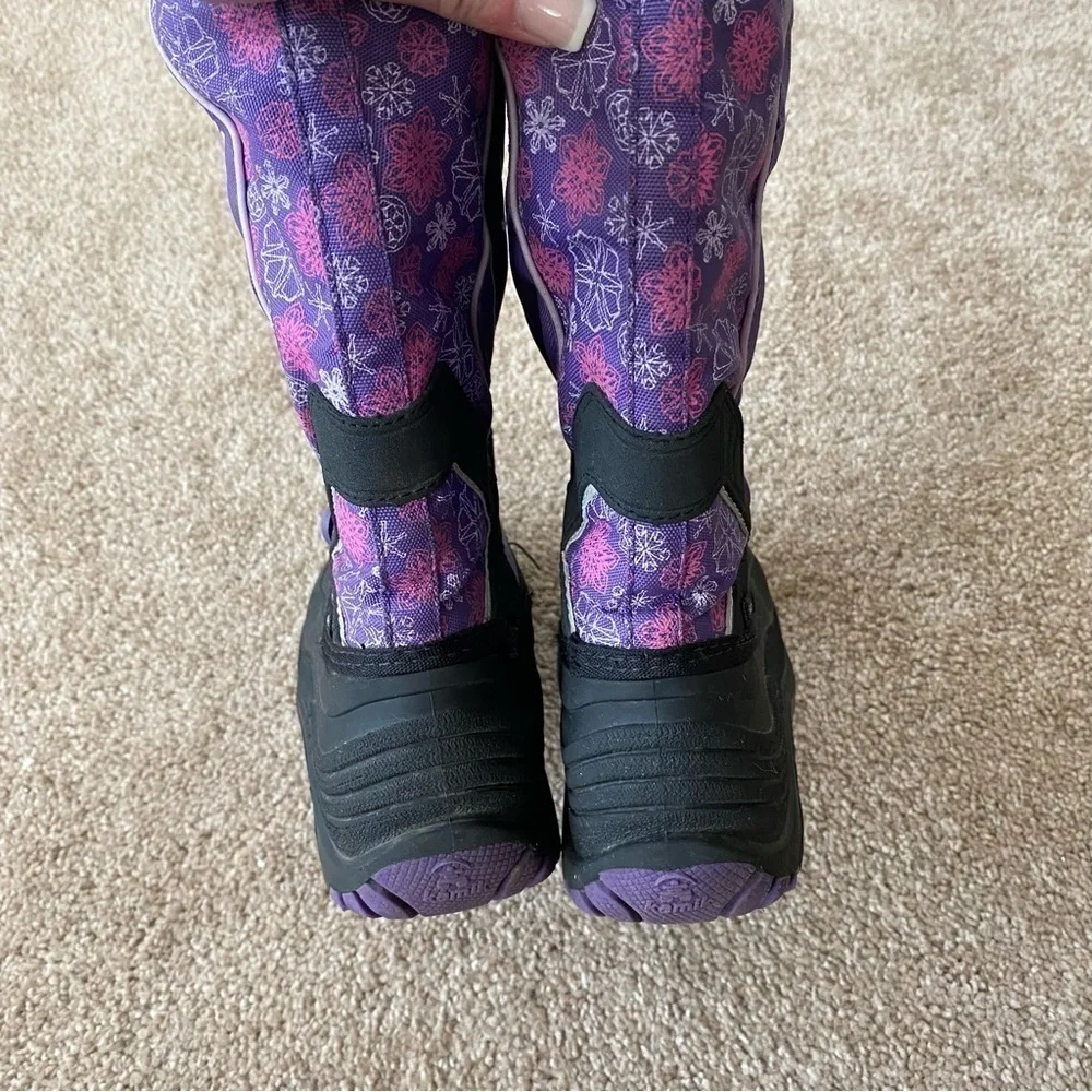 Kamik | Girl's Snowfall Winter Boot Size 5 Purple Pink